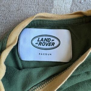 PacSun Green and Tan Crop Top